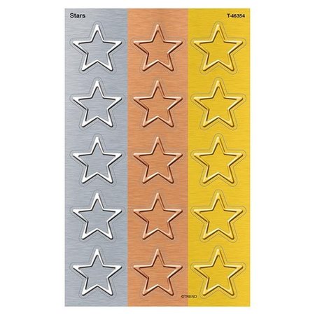 TREND ENTERPRISES Trend Enterprises T-46354-6 Stars Supershapes Stickers; Large - Pack of 6 T-46354-6